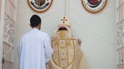 OPENING OF THE JUBILEE DOOR OF DIOCESAN SHRINE OF .